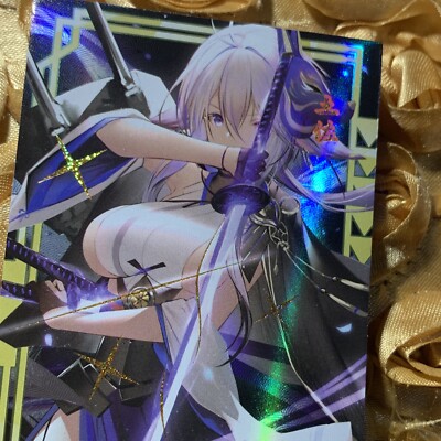 Tosa Azur Lane Fantasy Waifu Set ACG Girl Holo Anime Goddess Card