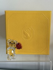 Swarovski Crystal Kris Bear A Rose With Love 5691390 NEW WITH ORIGINAL BOX