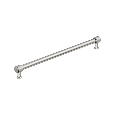 Amerock Faraday 12-5/8'' Center-to-Center Polished Nickel Cabinet Pull, BP37749PN