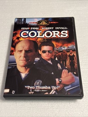 [MINT!] Colors (DVD, 1988) ROBERT DUVALL SEAN PENN USA REGION 1