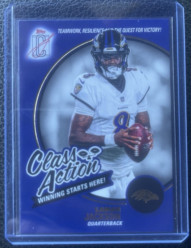 Topps 2025 Composite Class Action Insert Lamar Jackson #CA-3 Ravens NFL