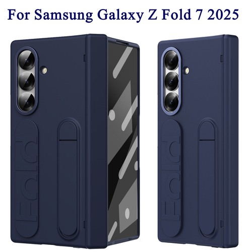 Shockproof Stand Wrist Band Case+Screen Protector​ for Samsung Z Fold 7 6 5 4 3 - Picture 2 of 51