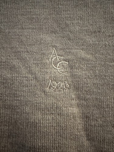 New Peter Millar Athens Country Club Sweater Vest New With Tags Medium ACC Frat - Picture 2 of 4