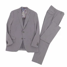 ETRO Men's Striped Cotton Setup Suit Jacket Slacks Pants 50 (M Used MOLO-0