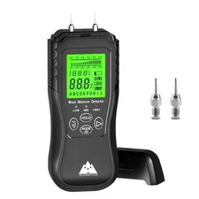 Digital Pin Type Moisture Meter for Wood Lumber Drywall Firewood Walls