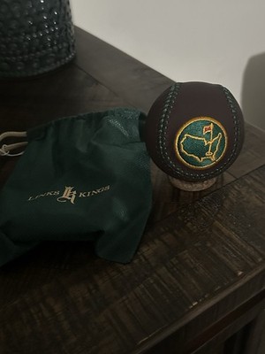Berckmans Place Exclusive Brown Leather Baseball Masters Golf