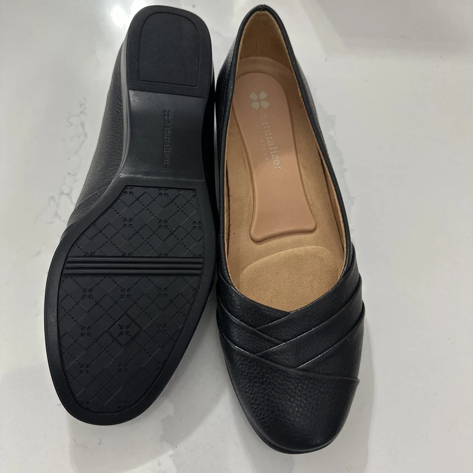 Zapato sin cordones Naturalizer para mujer talla 7,5 W nuevo negro Foto 4 de 4