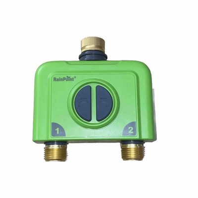 RAINPOINT WiFi Water Timer for Garden Hose 2 Zone Sprinkler Controller NO HUB