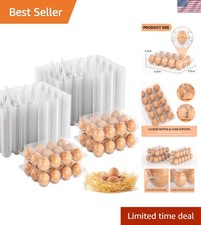 Durable 100 Count Egg Cartons – Perfect for Market Display & Storage Solutions