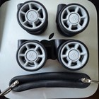 Rimowa MultiWheel 47-50mm Wheels (Gray) 4 Pieces + Classic Handle - Brand New