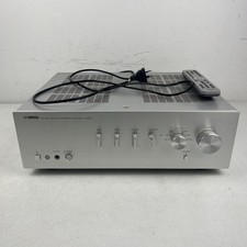 YAMAHA A-S300 Natural Sound Integrated Amplifier Silver Tested Working