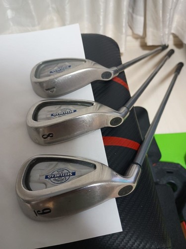 Callaway STEELHEAD X-14 Iron Set 7pc 3,5,6,7,8,Pw Carbon Shaft Stiff Flex LH - Picture 4 of 8