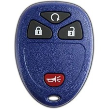 Entry Remote Control Car Key Fob Replacement for 15913421 -Blue 1-Pack