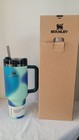 NIB Limited Stanley Matte Coastal Teal Mtn H2.0 Quencher Flowstate 40oz Tumbler