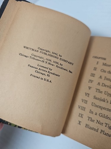 1942 TERRY AND THE PIRATES - BLB - BIG LITTLE BOOK - PLANTATION MYSTERY LOT# 826 - Imagen 16 de 22