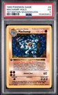 1999 POKEMON BASE SET 1ST EDITION-SHADOWLESS #8 MACHAMP-HOLO PSA 5