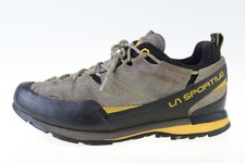 La Sportiva Boulder X Suede Grey/Yellow Men's Walking Hiking Trainers UK 8
