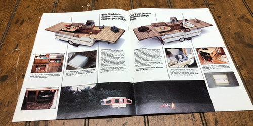 Original Starcraft Catalog - 1985 Fold-Down Camping Trailers & Truck Campers - Picture 3 of 4