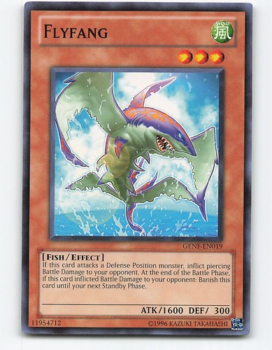 Flyfang #GENF-EN019 Yugioh Card - Picture 1 of 2