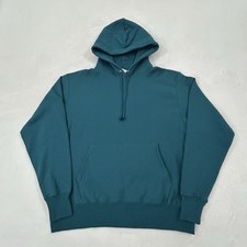 Champion Life Reverse Weave Teal Heavyweight Pullover Hoodie Sweatshirt Men  s L