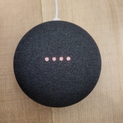 Google Home Mini Nest Smart Speaker Charcoal Factory Reset