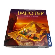 Phil Walker-Harding Imhotep Builder of Egypt Board Game Kosmos 100% Complete!