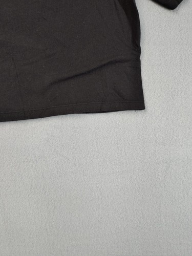 Puma Damen T-Shirt XS Schwarz Cropped Logo Tee Top Freizeit Relaxed Rundhals Kuschelig - Bild 14 von 17