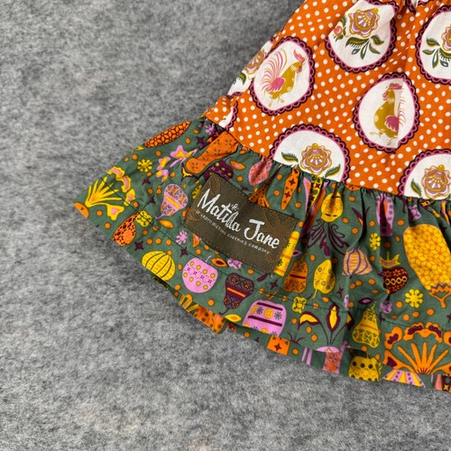Matilda Jane Hahn Kleid Rüschen Baumwolle Mädchen 0-3 Monate - Bild 7 von 10