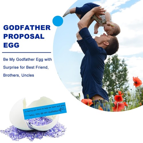 MUFUN Godfather Proposal Egg - Will You Be My with GodFather - Picture 3 of 7