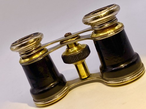 Grand Lumière🔥Paris Theatre Binoculars 19th Century Antique Opera Glasses - Picture 11 of 22