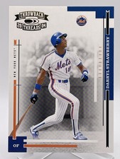 Darryl Strawberry 2004 Donruss Throwback Threads #217 /1000 G9