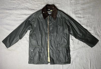 Barbour Beaufort Wax Jacket Sage, Size 40