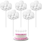 5 Pcs Wolken Topper Torte -deko Dekorationen Für Geburtstagsfeiern