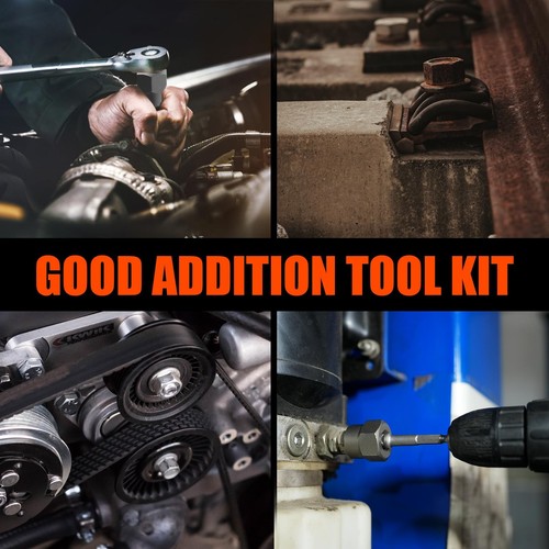 26Pcs Bolt Extractor Kit and Left Handed Drill Bit, Easy Out Screw Extractor ... - Picture 7 of 8