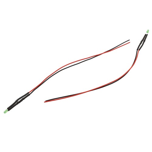 DIY Projekte emittierende Dioden 3 mm LED 12 V LED-Leuchten 7,87 Zoll Kabelläng - Bild 8 von 43