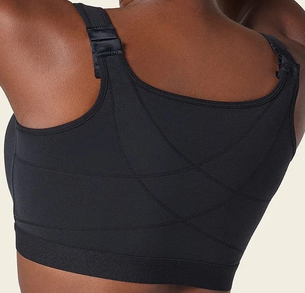 Sujetador corrector de postura inalámbrico de algodón elástico Foto 4 de 4