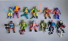 Vintage 1980s He-Man: lot of 12 Action Figures: 6 inches tall: Mattel