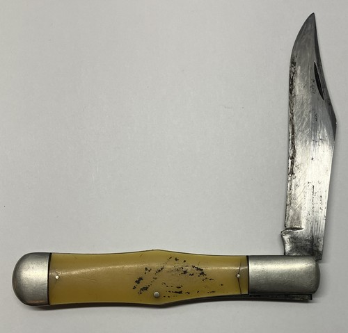 Vintage Ka Bar Kabar Union Cut Co Olean N.Y. Jumbo Cola Flasche Messer - Bild 4 von 24