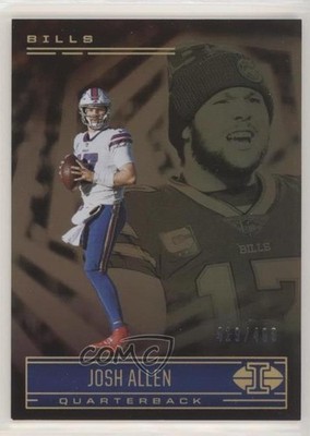 2021 Panini Illusions Trophy Collection Bronze /499 Josh Allen #57 tk9