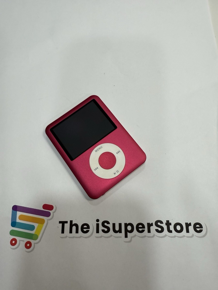Apple iPod Nano 3rd Generation 8GB A1236 Mp3 Mp4 , New Battery