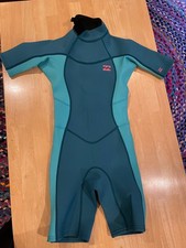 Billabong shortie wetsuit, kids size 10