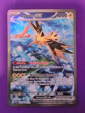 Pokemon Zapdos ex 202/165 Sv: Scarlet & Violet 151 SIR