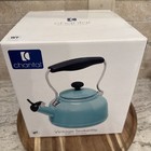 Chantal Enamel on Steel 1.7 Quart Vintage Kettle, White