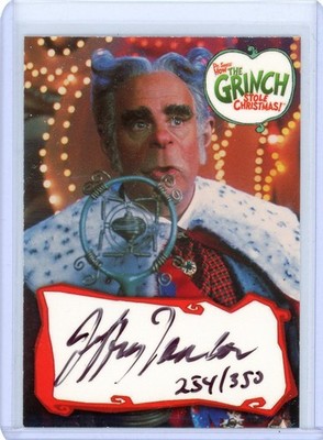 JEFFREY TAMBOR as MAYOR MAY WHO 2000 DYNAMIC GRINCH STOLE CHRISTMAS AUTO 254/350