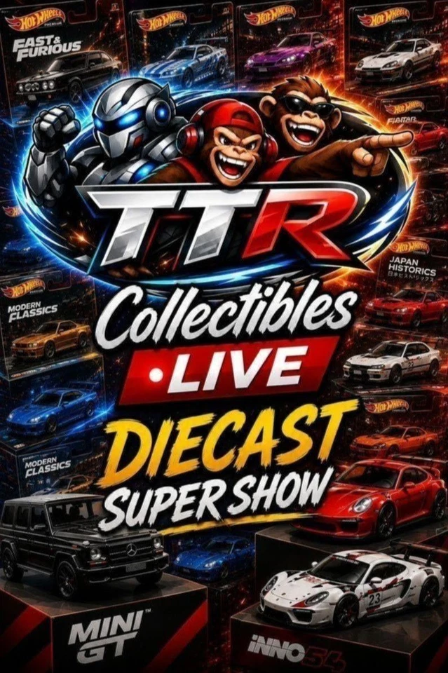 🐵🐵🤖 TTR Collectibles Auktion – Die große Diecast Super Show