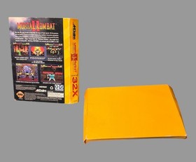Vintage Sega Genesis 32X Mortal Kombat II Video Game with Original Box