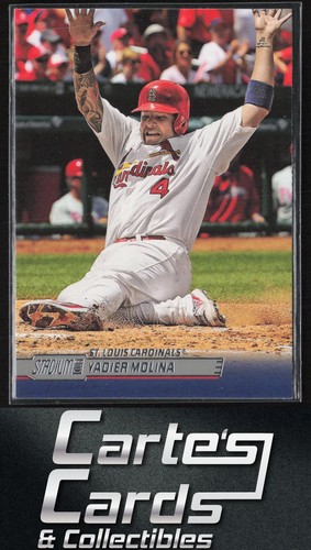 Yadier Molina 2014 Topps Stadium Club #174 St. Louis Cardinals