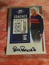 2020 Contenders Optic Coaches Ticket Bill Parcells autograph auto 10/25 GIANTS 
