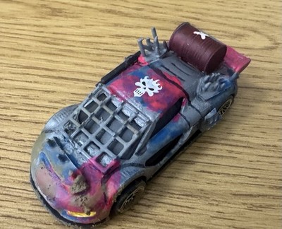 Gaslands Refuelled Car #1 Converted & Painted 1/72 Post Apocalyptic Vehicle