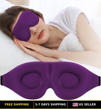 Comfortable Light Blocking Sleep Mask for Side Sleepers - Adjustable Design